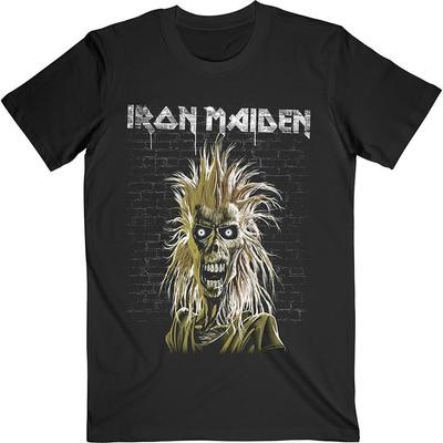 Herren Iron Maiden Eddie 40. Jubiläum Slim Fit T-Shirt Schwarz