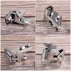 Metal Drum Clamp Stylish Finish Adjustable Rotation Design and Simple Wing Nut Operations for Convenient Attachment