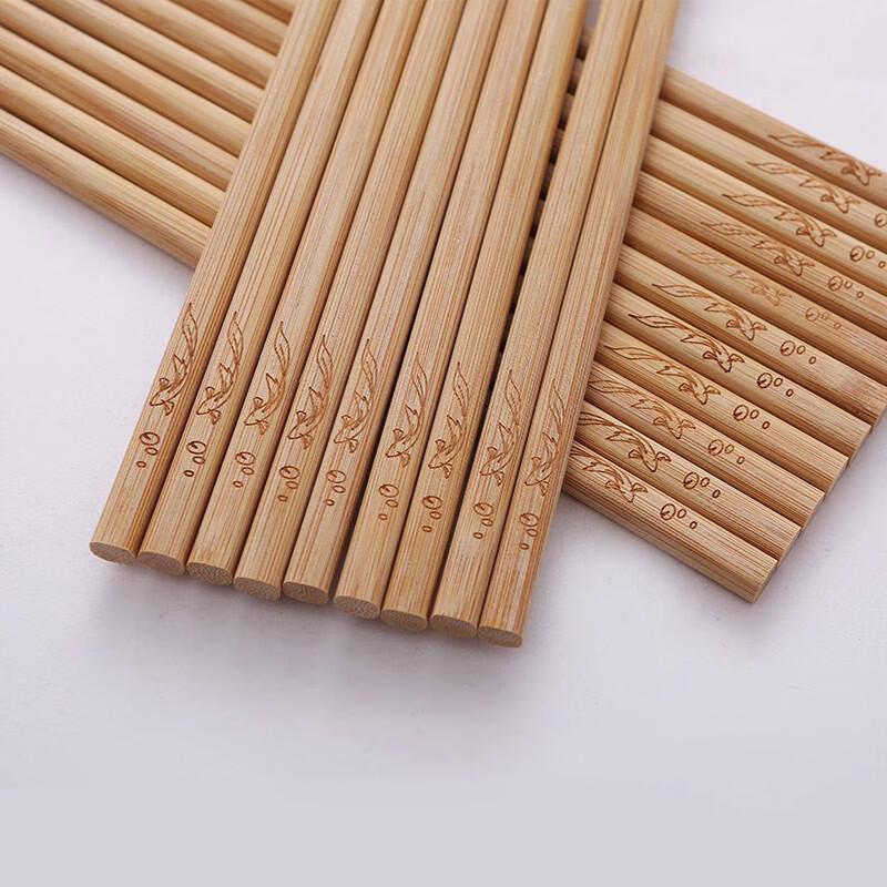 

Shuangqiang DK11002 Natural Bamboo Chopsticks