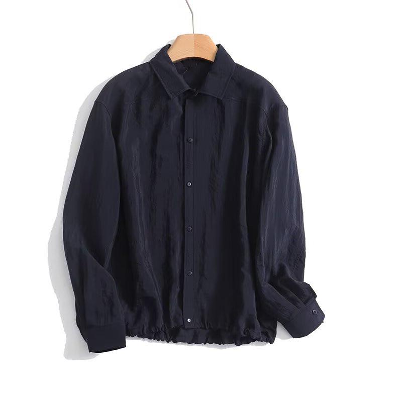 

BM&MD&ZA Spring/Summer Women s French Pleated Shirt Large