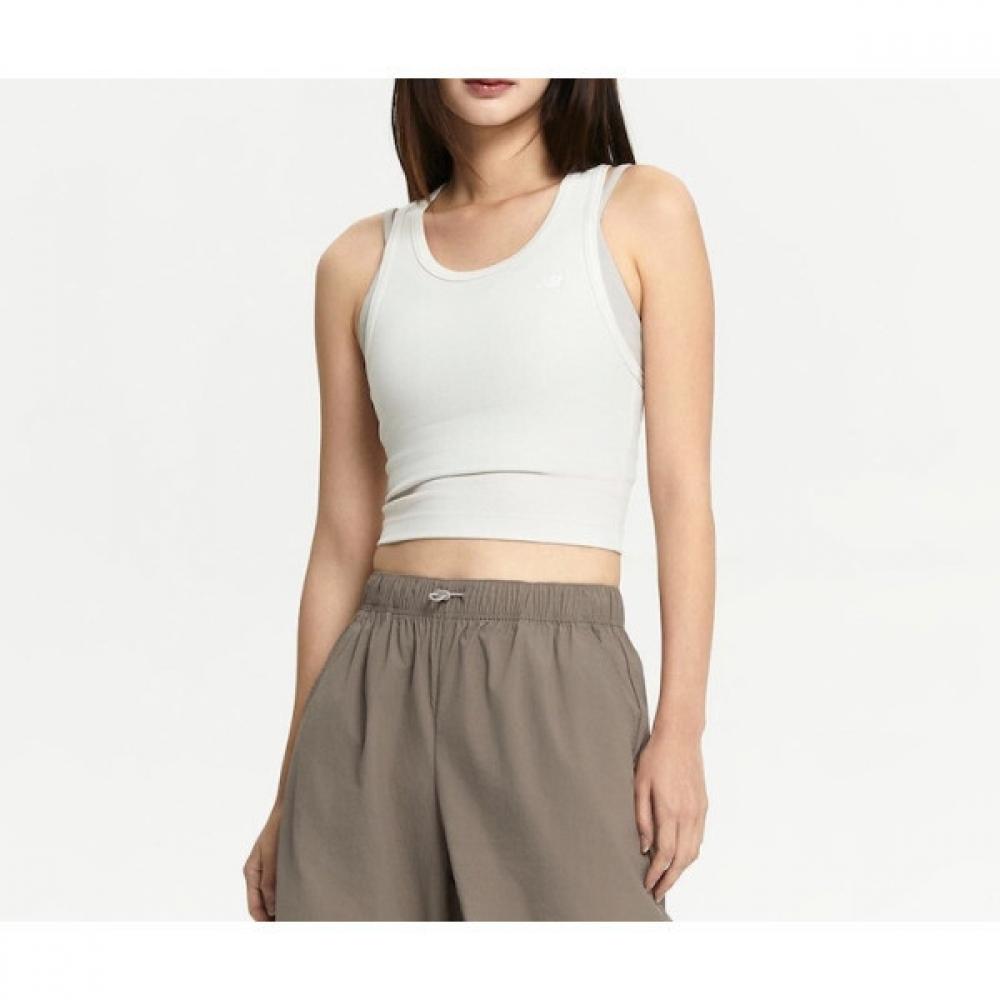 NeW Balance Ribbed Tank Top Slim W B1 Nbnge4s042 19 35