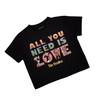 The Beatles Womens/Ladies Yellow Submarine AYNIL Stacked Crop Top