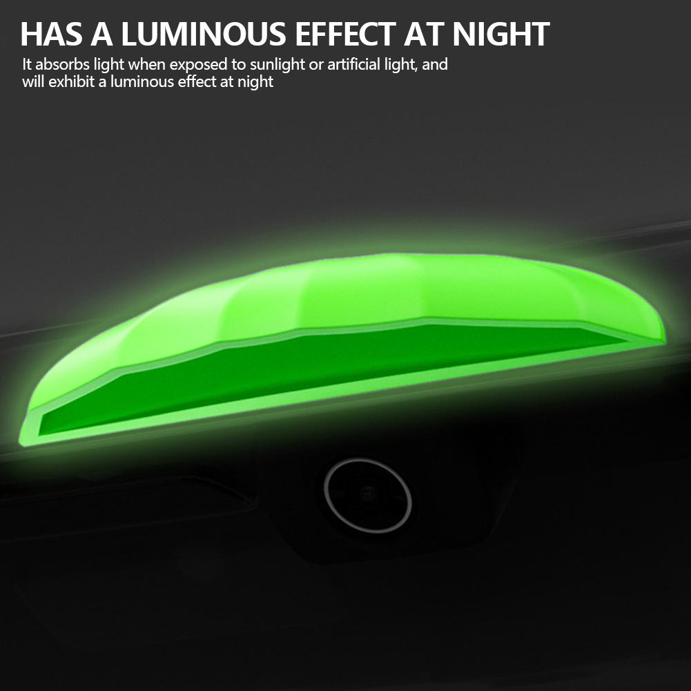 Car Rear Camera Rain Cover - Thickened & Widened Silicone, Non-Destructive Installation, Suitable for All Car Car Models, Clear