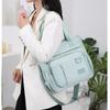 Women’s Oxford Tote Bag Large Capacity Shoulder Bag Casual Crossbody Handbag Multi Pocket Travel Messenger Bag