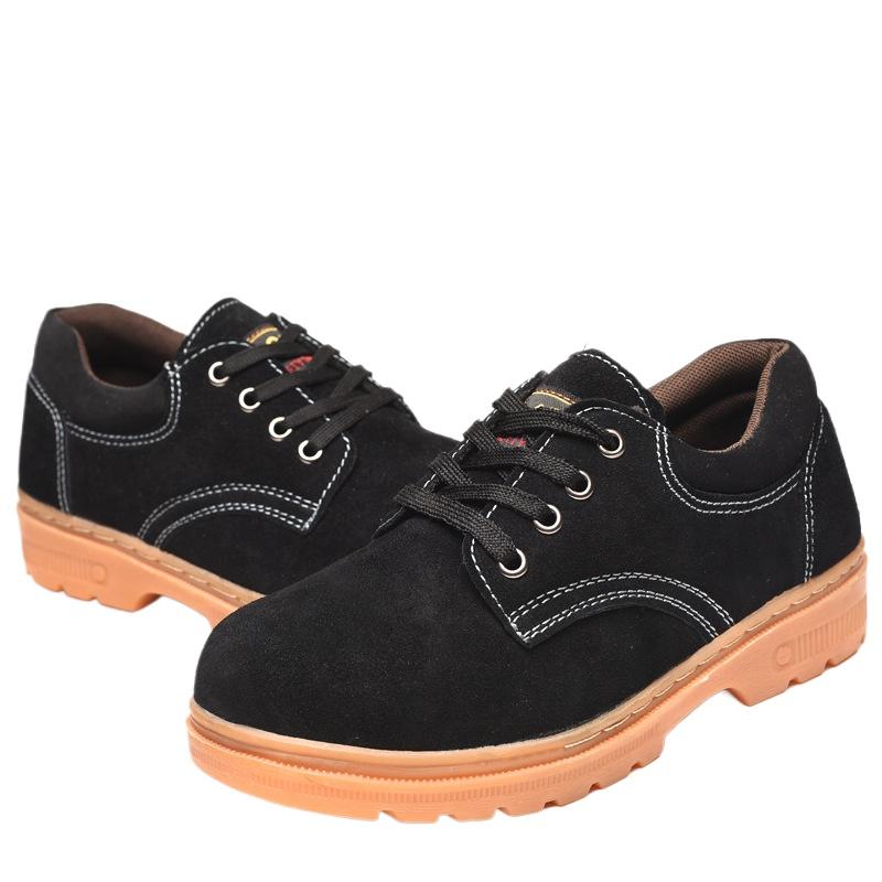 Labor Insurance Shoes, Construction Site Workshop Protective Shoes, Beef Tendon Soles, Anti-smashing, Stab-proof, Acid and Alkali-resistant Work Shoes