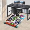 1pc Hunter x Hunter Anime Character Office Chair Mat - Anti-Slip Carpet for Desk, Anime Themed Decor, Gift Idea for Fans.U040