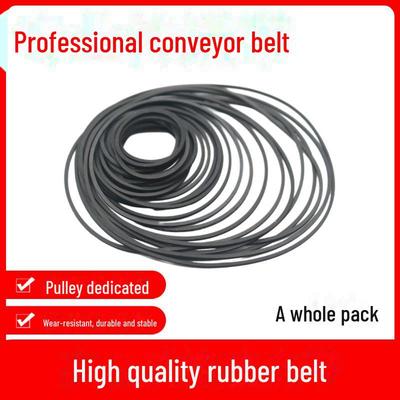 Mixed Transmission Belts Pack: 20-30 Rubber Belts for Motors, Pulleys, Conveyors, and Electric Toys