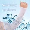5 Pairs of Summer Sun Protection Arm Sleeves - Thin, Elastic, Breathable, Suitable for Outdoor Cycling and Sun Protection.