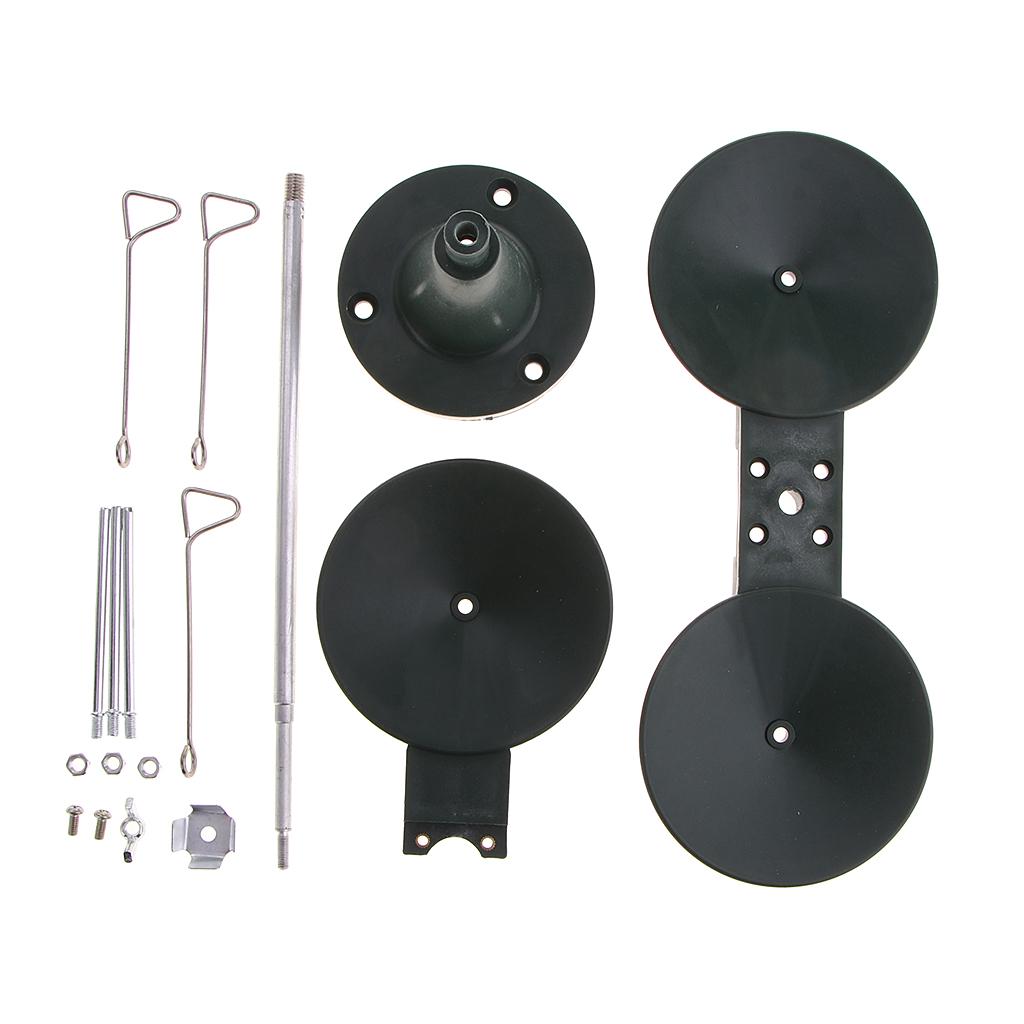 3 Spool Sewing Machine Thread Holder Stand Embroidery Bobbin Organizer Tools