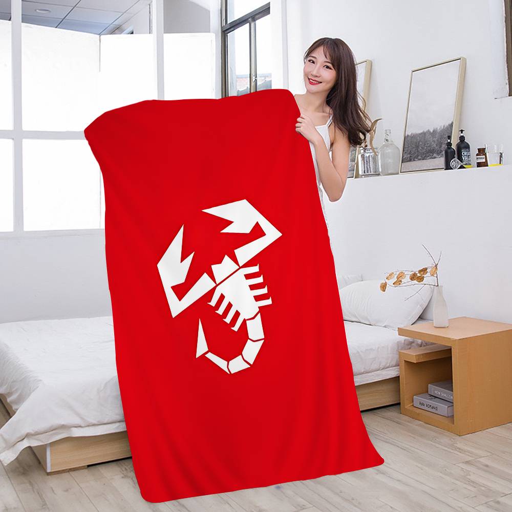 A-AbarthS-S LOGO Microfiber Beach Towel Absorbent Quick Dry Soft Yoga Swimming Resort Mountain Climbing Towel