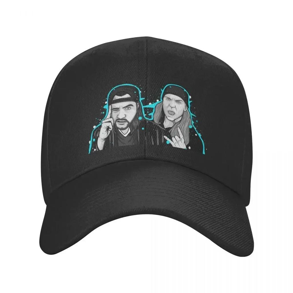 Jay and Silent Bob Baseball Cap Beach Outing Golf Womens Golf Wear Mens
