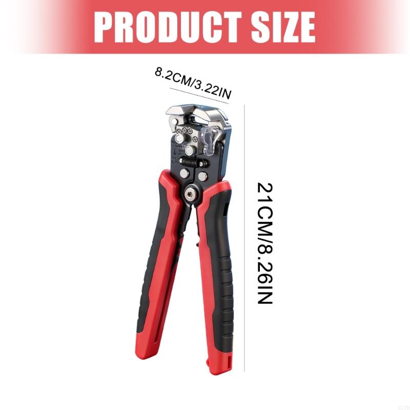 3-in-1 Automatic Wire Stripper/Cutter/Crimper, 8 Inch Multi Pliers For Electrical Wire Stripping, Cable Cutting,Crimping