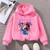 Girls Children's Cartoon Printed Sweatshirt Children's Clothing Casual Long Sleeve Top Hoodies Sweatshirts Girls
