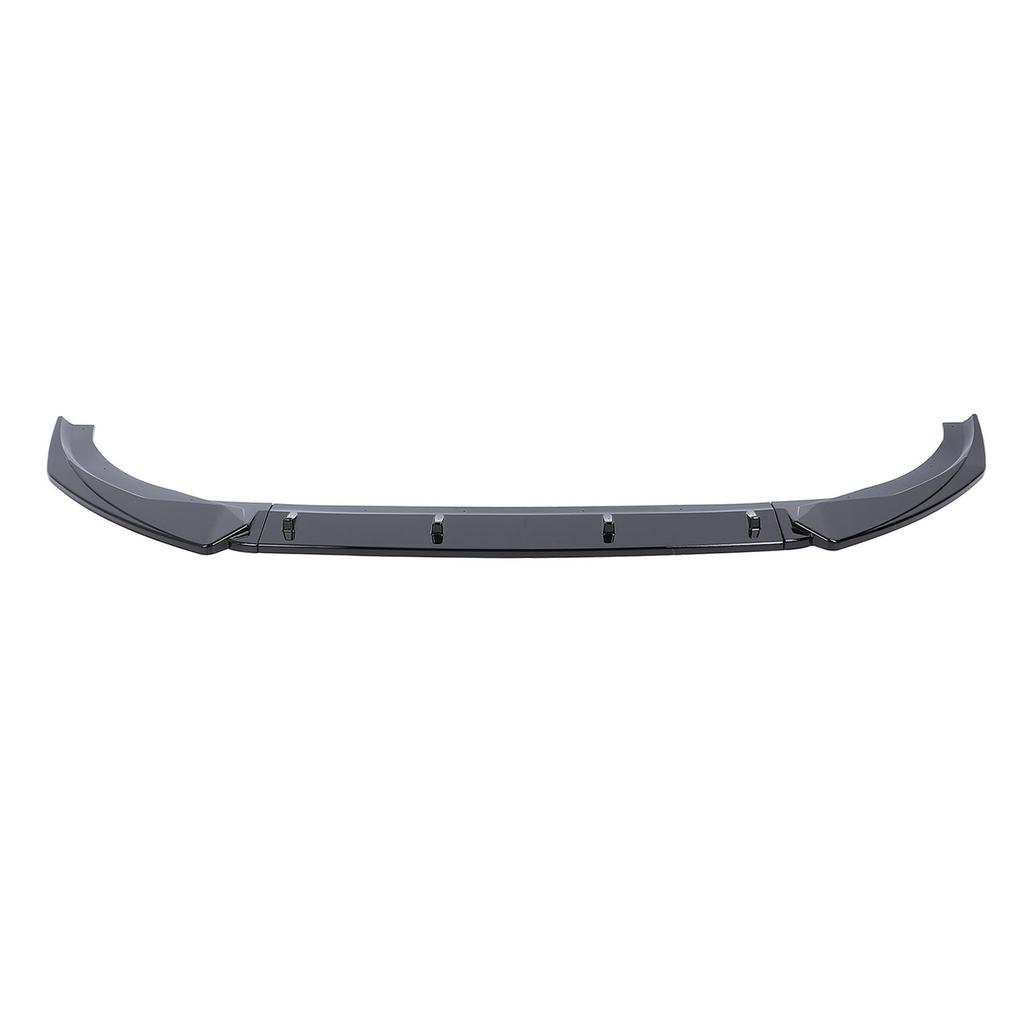 Front Bumper Lip Spoiler Racing   3 Section Type Car Front Bumper Lip Body Kit for S‑Line 8V Pre‑facelift 2013 to 2016