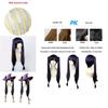 Genshin Impact Mona Wig Hairpiece Adult Cosplay Props Halloween Party Carnival