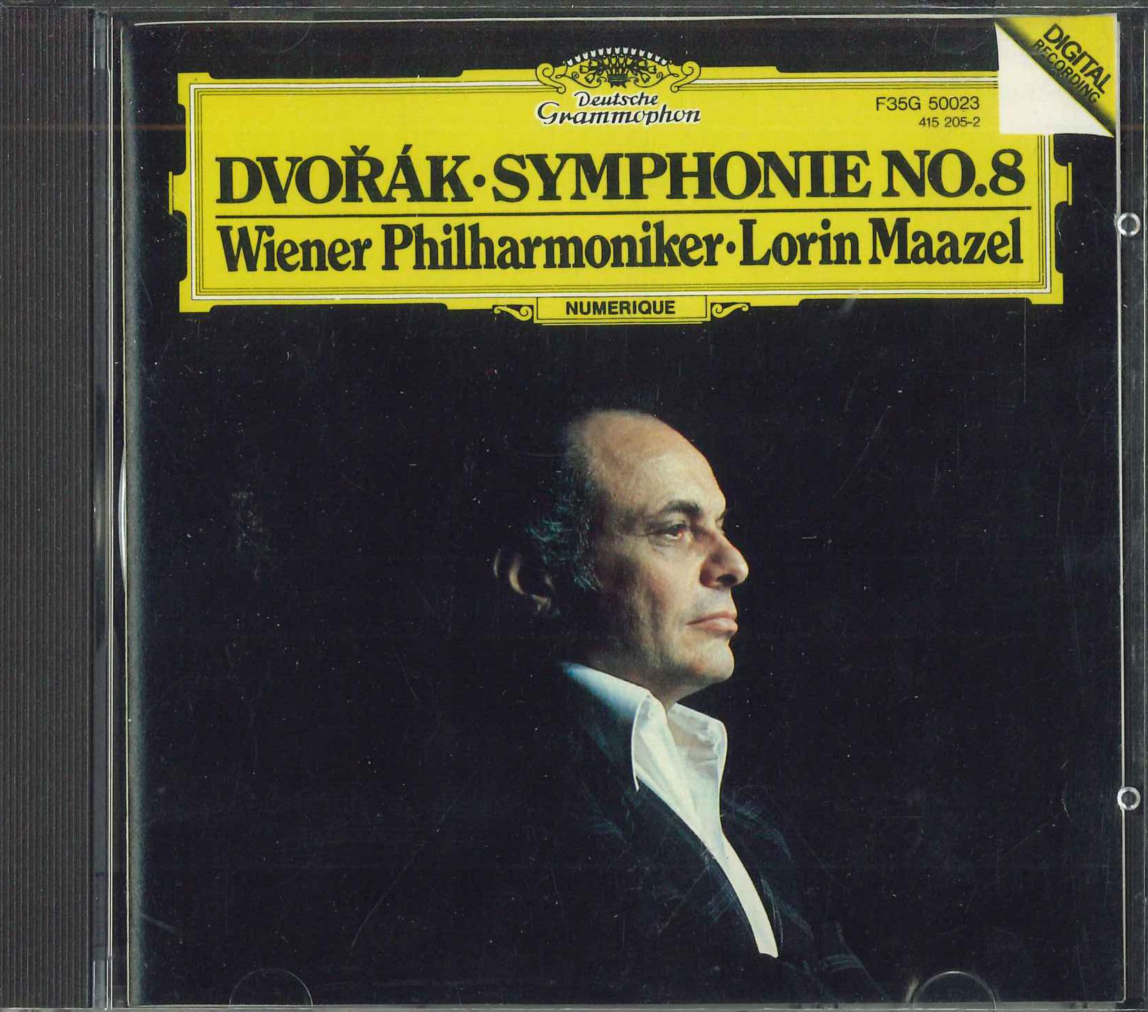 

CD MAAZEL / VPO - Dvorak , Sym.8 F35G50023 POLYDOR 1985 Japan Classical Used