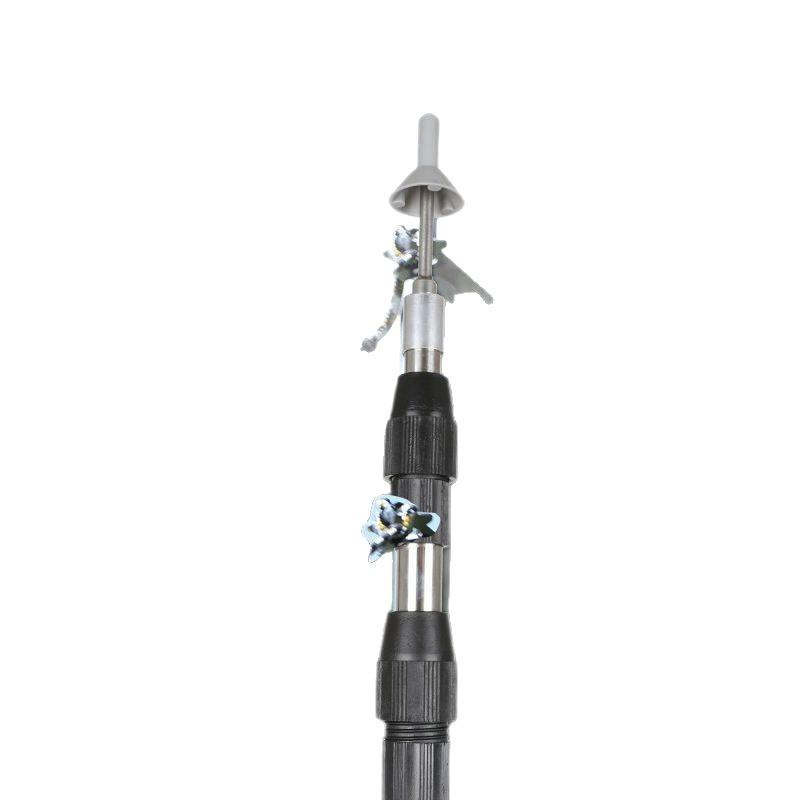 Complete Telescopic Tent and Awning Support Pole Set for Sunshade Net