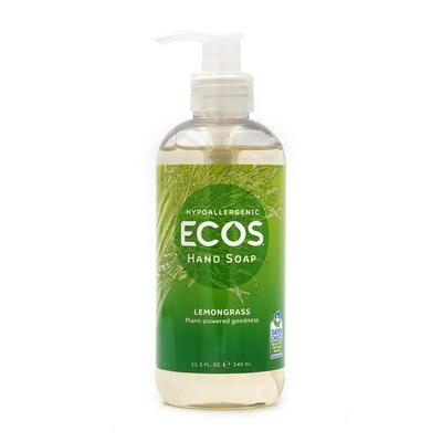 ECOS Hypoalergénne mydlo na ruky Citrónová tráva, 11,5 fl oz