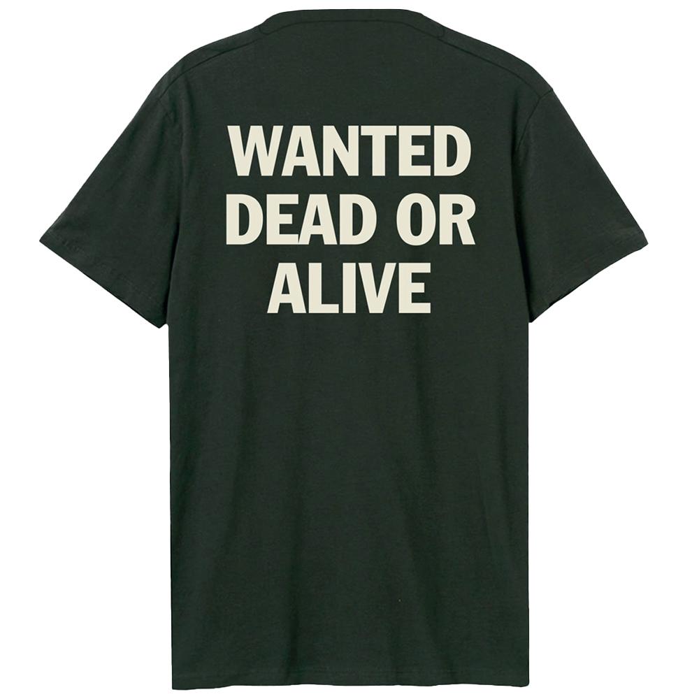 Amplified Unisex Adult Wanted Dead Or Alive Bon Jovi T-Shirt