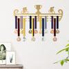Factory Direct Custom Large Wall Hanger Metal Medal Display Rack for Bulk Medals & Awards Storage
