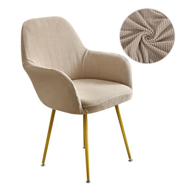 Club Chair Slipcover Stretch Chair Armchair Sofa Cover Soft Furniture Protector Sofa Covers With Elastic 1pc