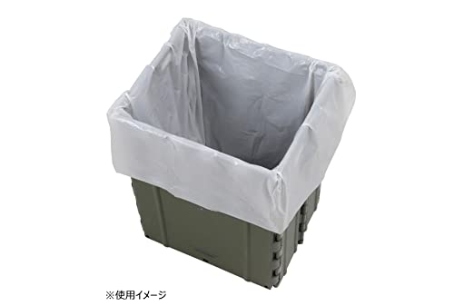 Captain Stag (CAPTAIN STAG) Oricon Folding Container, Storage Box, Toy Box, Trash Can with Handle Hole, Olive, UW-1527