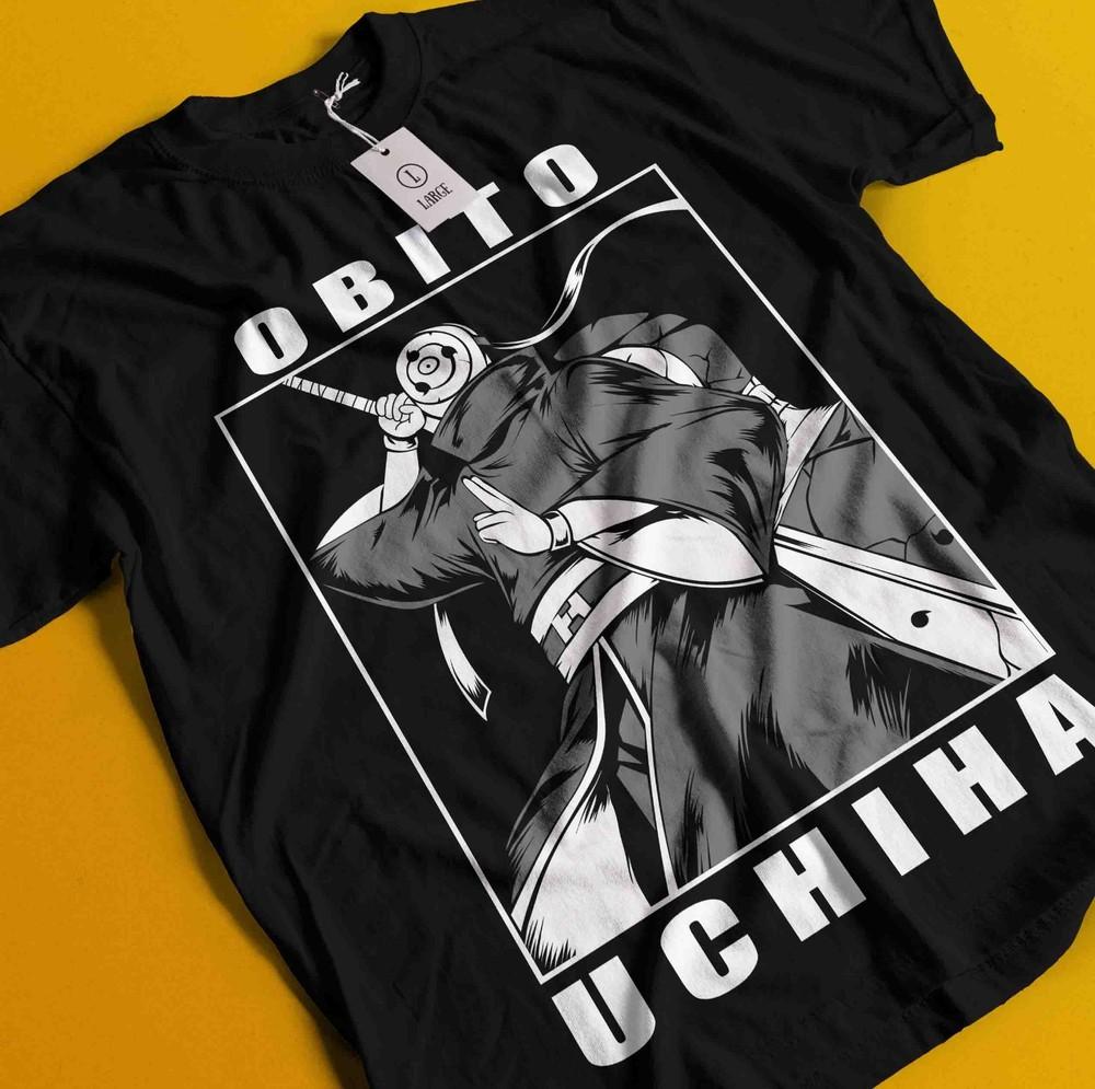 

Футболка Обито Учиха Футболка Итачи Футболка Минато Футболка Мадары Какаши Рин Футболка Наруто 2XL
