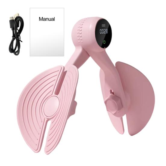 Thigh Exerciser Pelvic Floor Muscle Trainer High Stability 360-Degree Rotatable Inner Leg Muscle Trainer Fitness Equipment