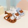 Breathable Baby Walking Shoes with Bear Pattern and Soft Rubber Sole Sandals
