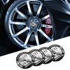 4Pcs Car Hub Center Sticker Wheel Hub Cap Styling For AMG C Class A B X250 W205 W176 W447 B180 B500 W246 W204 W203 W206 W220 E S