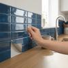 Three-Dimensional Layered Self-adhesive wallpaper DIY Backsplash Tiles  Kitchen Backsplash