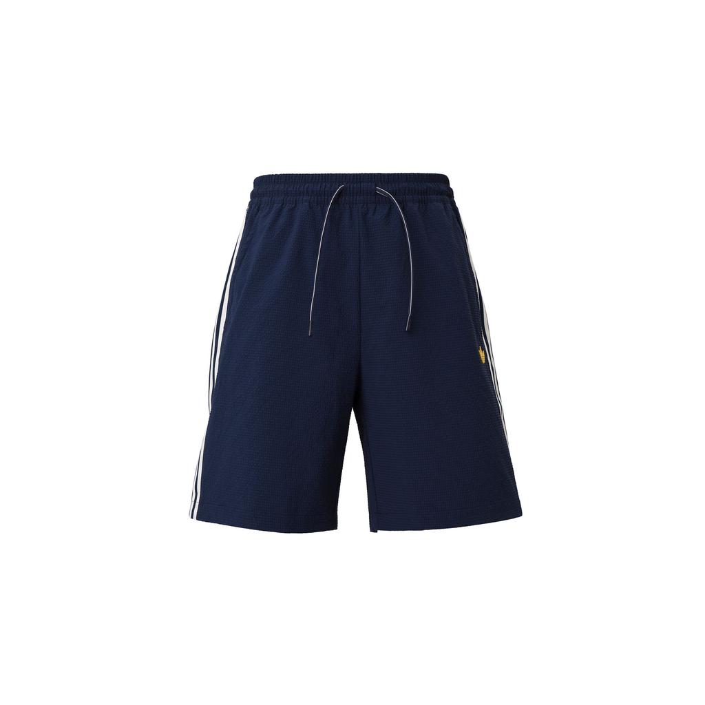Adidas Originals Loose Solid Color Casual Shorts Men Bottoms Navy JI7232