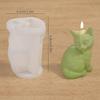 Unique Silicone Mold Aromatherapy Moulds Cute Cat Shape Silicone Candle Mold Crafts Molds Suitable for Making Candle