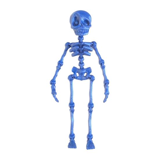 Halloween Locker Accessories Dancing Skeleton Aquarium Bubbler, Dynamic Fish Tank Ornament, Holiday Party Favors 3D Printed Articulated Skull