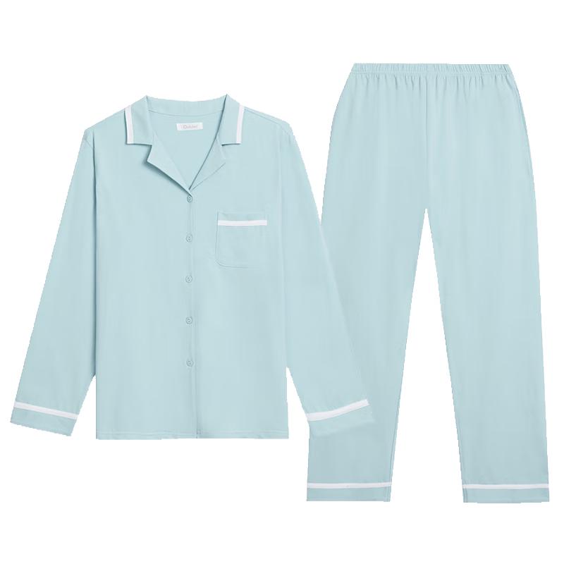 Audiffey Women s Cotton Pajama Lounge Set L