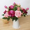 1Pc Artificial Rose Fabric Fake Flower for Wedding Home Party Office Decoration