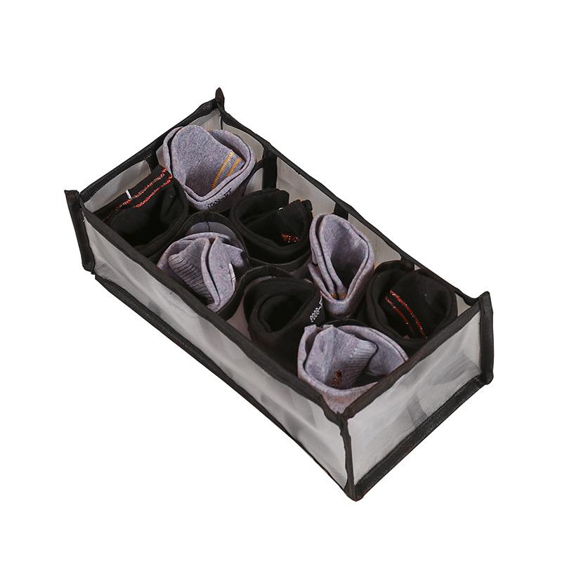 Home Foldable Closet Organizer For Underwear Cotton Underwear Storage Box Socks Bra And Panties Drawer Organizer Drawers#ww