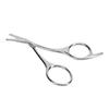 Small Grooming Scissors Stainless Steel Ergonomic Design Rounded Tip Small Nasal Hair Scissors for Eyebrow