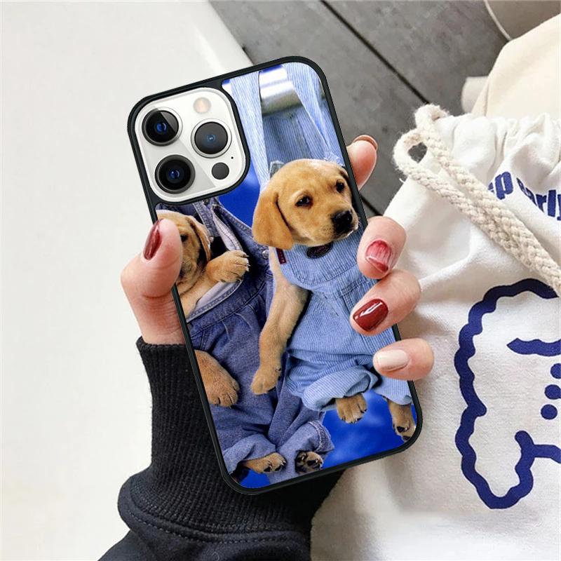 Etui Na Telefon z Szczeniakiem Labradora Dla iPhone 17 Air 15 16 Pokrowiec 11 13 14 Pro Max 12 Plus Max Fundas