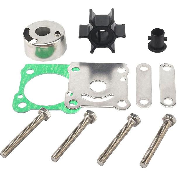 68D-WG078-00 Water Pump Impeller Kit For Yamaha Outboard 2/4 Stroke 4 5 HP Engines 67D-WG078-00-00 6E0-W0078-02-00
