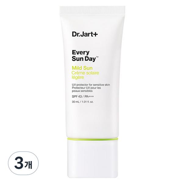 

Доктор. Jart Every Sun Day Mild Sun Cream SPF43 PA+++, 30мл, 3 шт.
