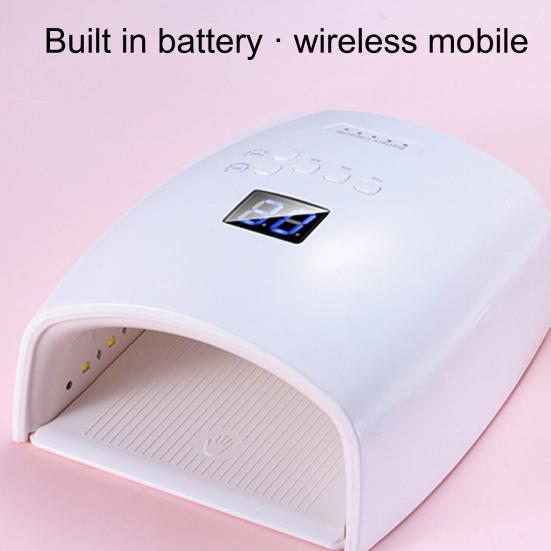 Light Wireless Led Uv Nail Lamp Timed Manicure Phototherapy Machine