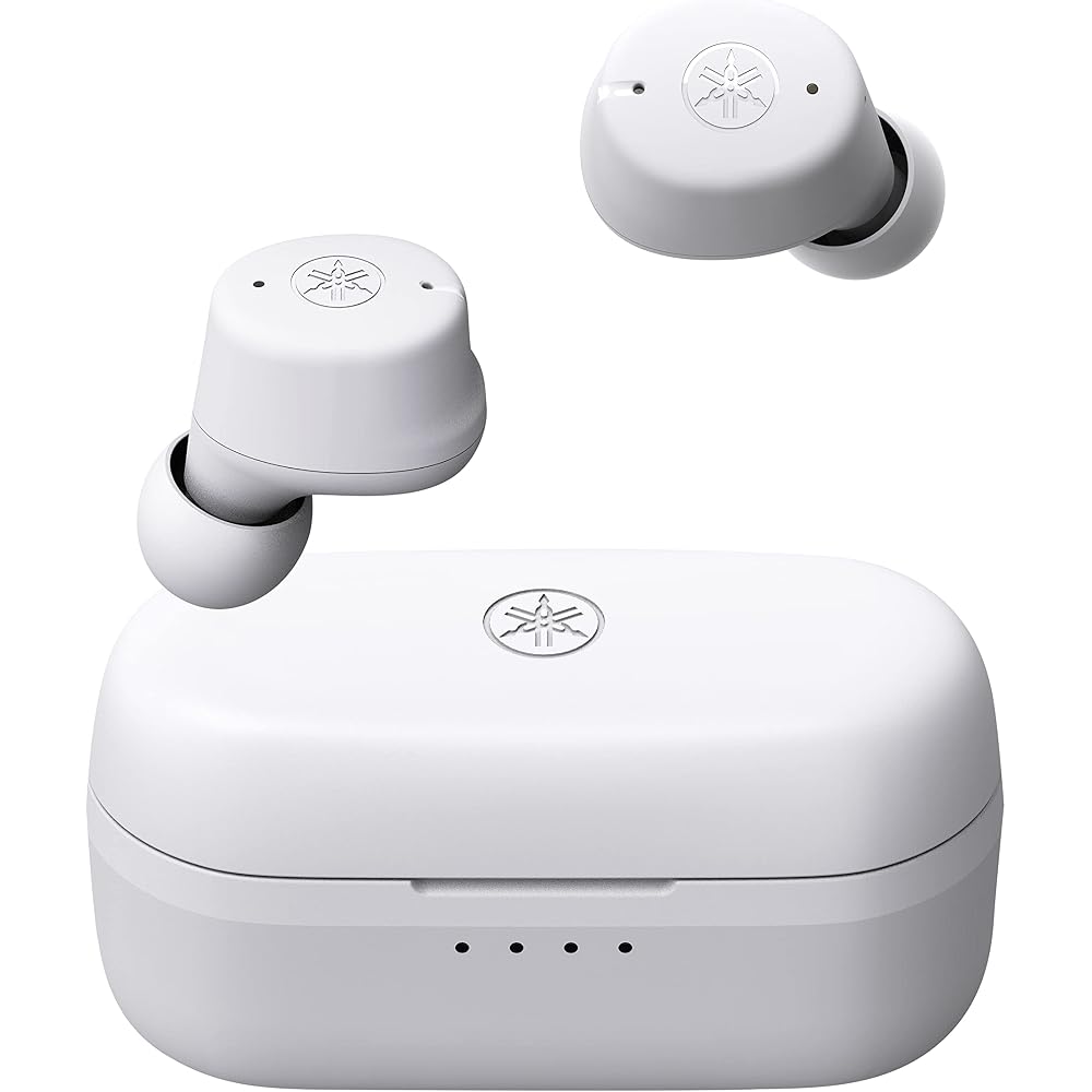 YAMAHA TW-E3C(H) Wireless Earphones Bluetooth: Listening Care/Voice Call/Gaming Mode/Up To 9+15 Hours Playback/IPX5 Water Resistant/AAC & aptX Compati