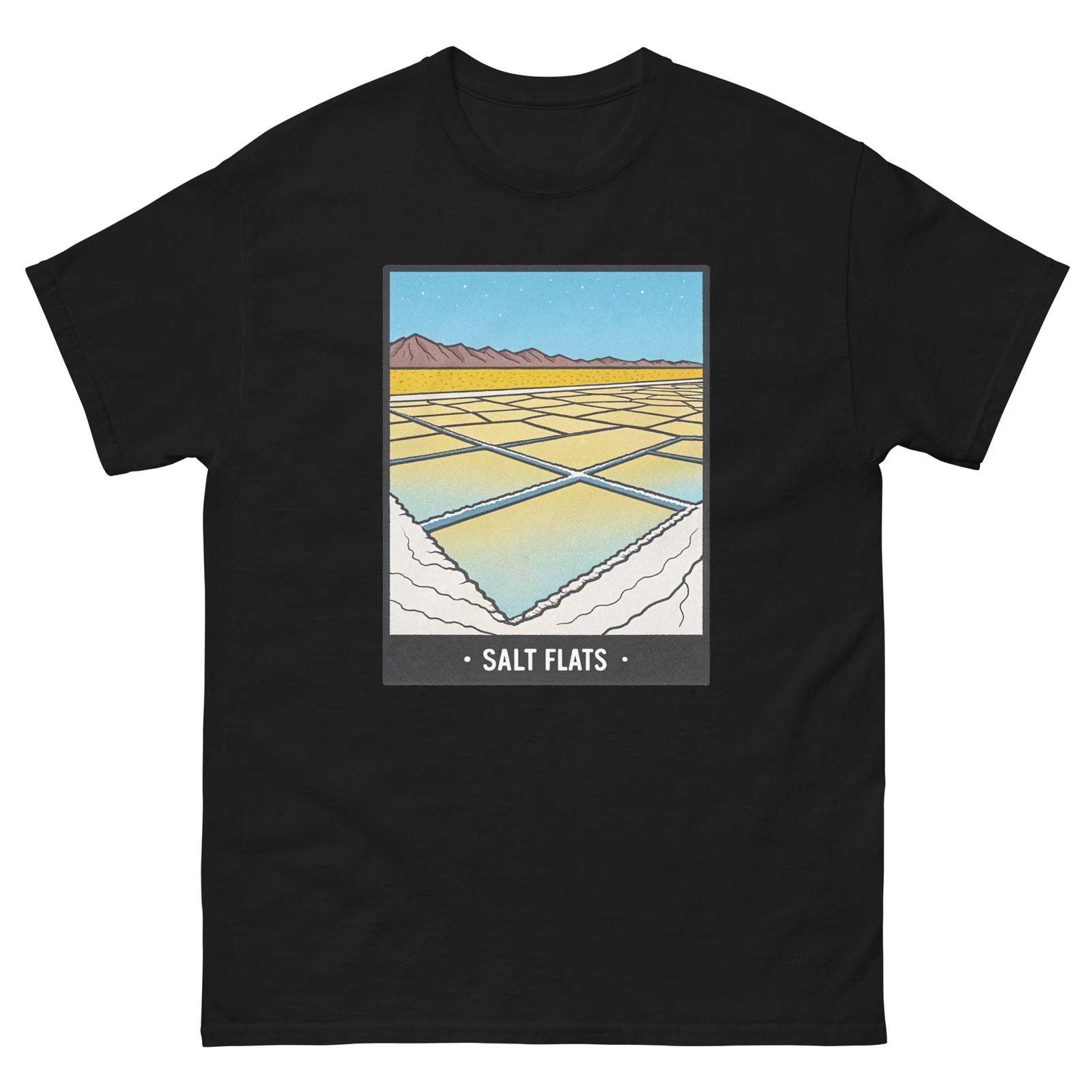 

Salt Flats Geographical Landscape Location Scenery T-Shirt M