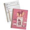 Life Is Short Lick The Spoon A Blank Recipe Journal Cookbook Spiral Bound Notebook To Organize Your Recipes