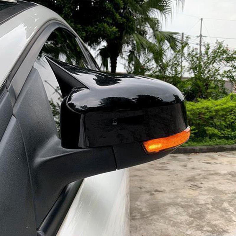 Vhodný kryt zpětného zrcátka pro 08-14 Ford Mondeo MK4 - Vzor karbonových vláken