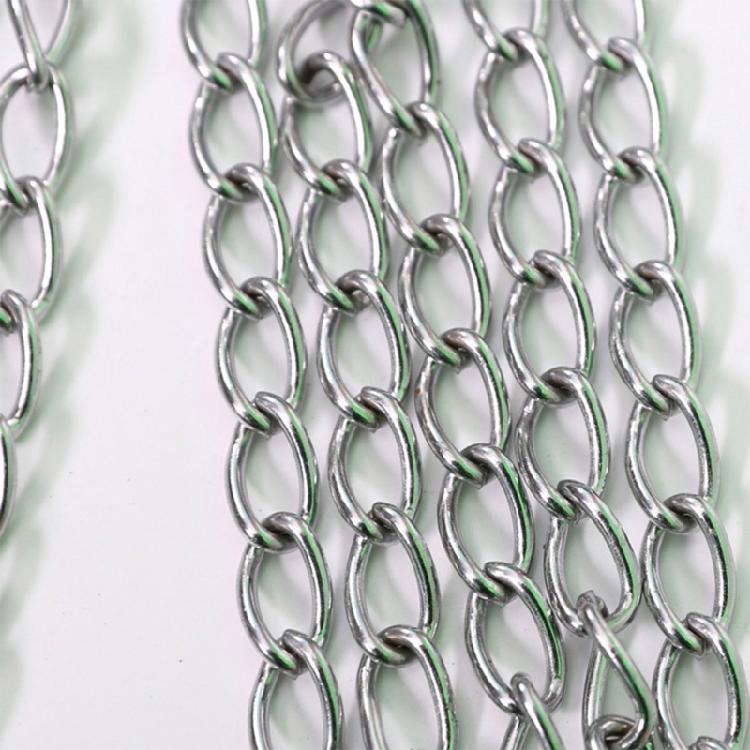 Heavy Duty Metal Chain Basketball Net Standard Braided Metal Chain Basketball Net Goal Training Basketball Net