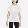 Nike Sportswear Solid Logo Round Neck Short Sleeve T-Shirt Kids Tops White DA6918-100