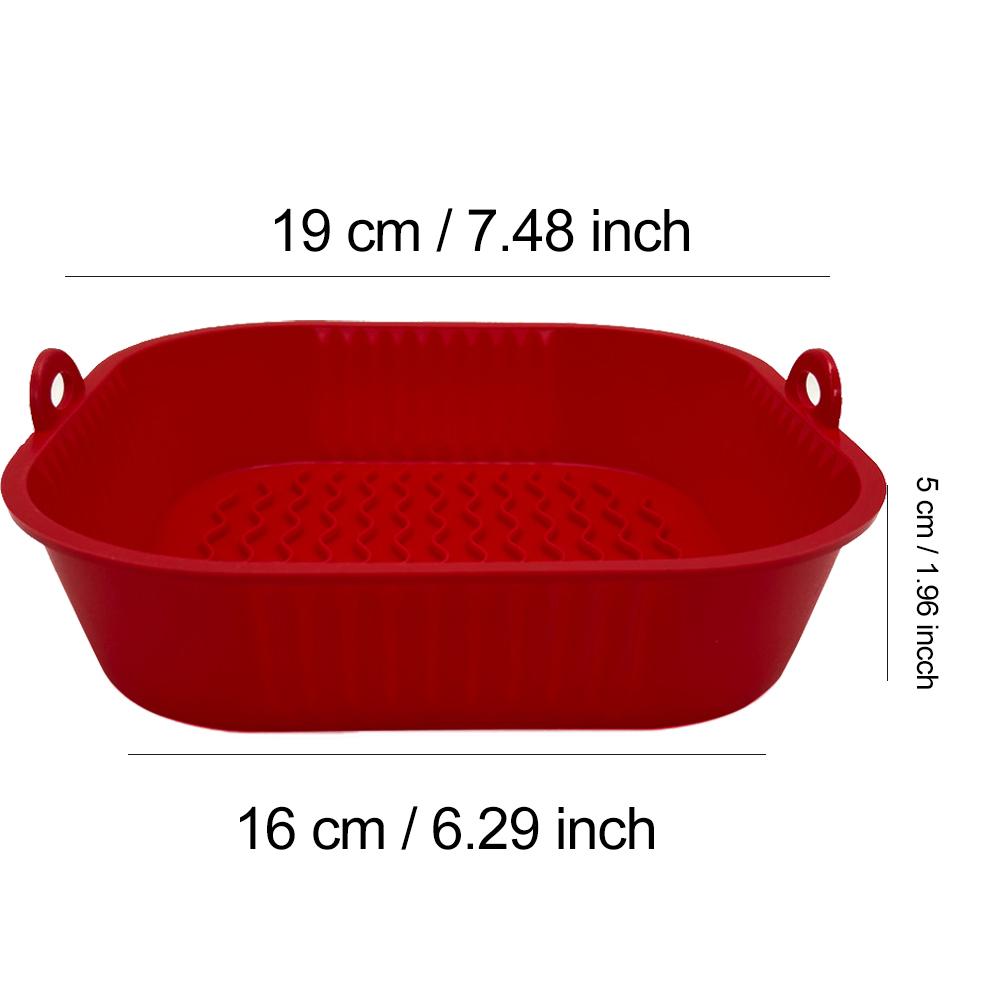 Plateau De Rechange Pour Friteuse à Air - Grille Antiadhésive 22,5 X 22,5 Cm - Compatible Modèles Populaires - Facile à Nettoyer, Durable