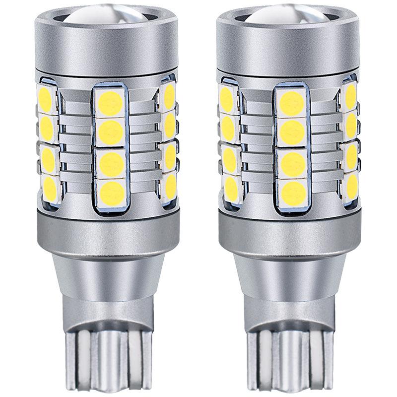 LED Car Lights T15 Reversing Light 1452LM High-Brightness Decoding 3030 Car Light Bulbs, Car Tail Lights, Brake Lights